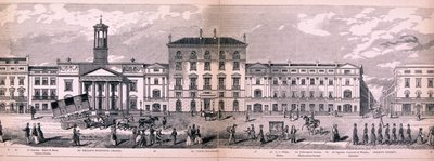 लंदन का पैनोरमा, 1849 द्वारा जॉर्ज सी लीटन