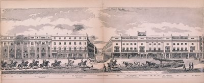 लंदन का पैनोरमा, 1849 द्वारा जॉर्ज सी लीटन