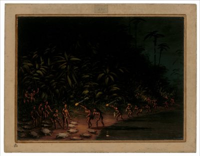 कछुए का शिकार, 18541869। द्वारा जॉर्ज कैटलिन