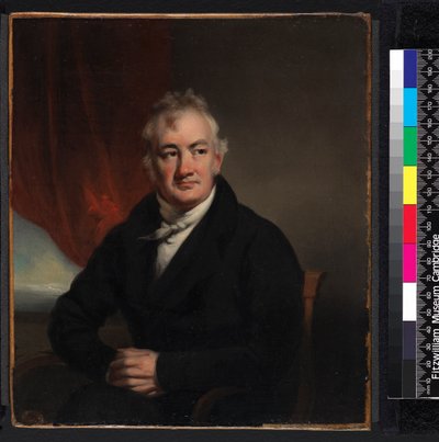 1852 से पहले जॉन रीव्स का पोर्ट्रेट, 1774-1856 द्वारा जॉर्ज चिन्नारी