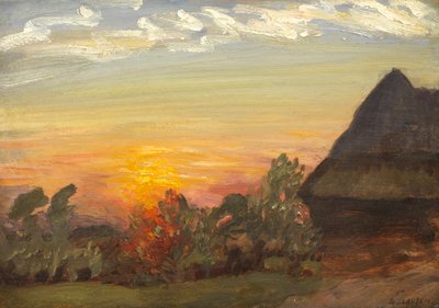 Duton Hill Sunset, 1938  द्वारा जॉर्ज क्लॉसन