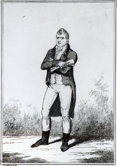 हेनरी हंट एस्क्वायर (1773-1835) 1816 द्वारा जॉर्ज क्रूइशांक