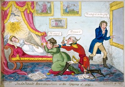 इंडिकेट इन्वेस्टिगेशन या स्पाईंग डी-ग्लास, 1813 द्वारा जॉर्ज क्रूइशांक