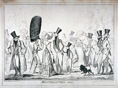 1821, 1835 के राक्षस। द्वारा जॉर्ज क्रूइशांक
