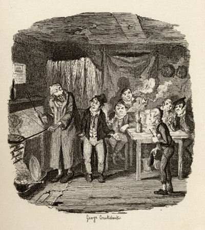 ऑलिवर ने चार्ल्स डिकेंस (1812-70) 1838 के &39;द एडवेंचर्स ऑफ ऑलिवर ट्विस्ट&39; से सम्मानजनक पुराने सज्जन का परिचय दिया, जो चैपमैन अनल हॉल, 1901 द्वारा प्रकाशित किया गया था। द्वारा जॉर्ज क्रूइशांक