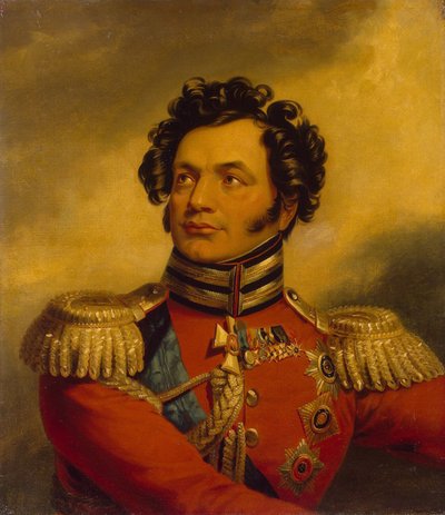 1825 से पहले जनरल फ्योडोर पेट्रोविच यूवरोव 1773-1824 का पोर्ट्रेट द्वारा जॉर्ज दाऊ