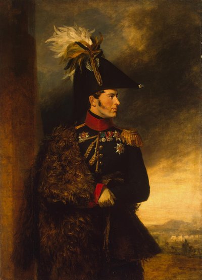 प्रिंस अलेक्जेंडर सर्गेयेविच मेन्शिकोव 1787-1869, सीए 1825 द्वारा जॉर्ज दाऊ