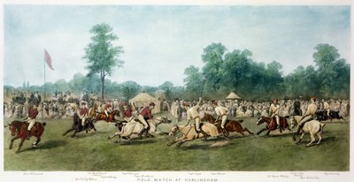 7 जुलाई 1877 को 7 जुलाई 1877 को हॉर्स गार्ड्स (ब्लू) और मॉनमाउथशायर टीम के बीच पोलिंग मैच, पोलिंग मैच द्वारा George Earl