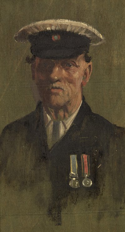 जी. मार्शमैन का पोर्ट्रेट, 62वां, c.1920 (पैनल पर तेल) द्वारा जॉर्ज एडमंड बटलर