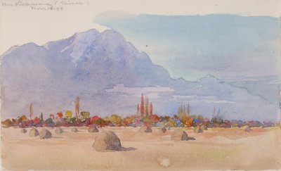 विलेन्यूवे के पास, सुइस, 1898। द्वारा जॉर्ज एल्बर्ट बूर