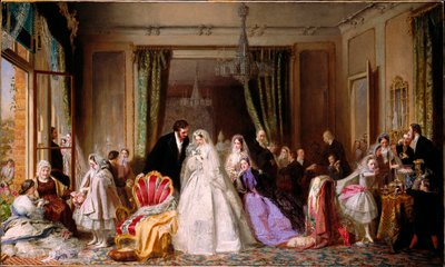 बदलते घर, 1862 द्वारा George Elgar Hicks