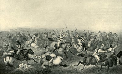1857, 1901 को रोटक में हॉडसन हॉर्स का आरोप। द्वारा जॉर्ज फ्रेंकलिन एटकिंसन