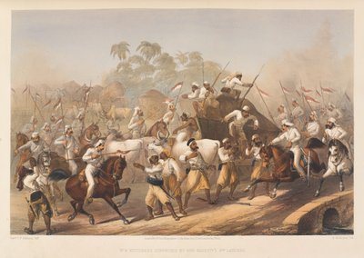  महामहिम उसकी महिमा से आश्चर्यचकित 9 लांसर्स , 1857 द्वारा जॉर्ज फ्रेंकलिन एटकिंसन