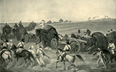 दिल्ली के लिए सीज ट्रेन की अग्रिम, 1857, 1901। द्वारा जॉर्ज फ्रेंकलिन एटकिंसन