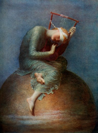 आशा, 1886, 1912। द्वारा George Frederick Watts
