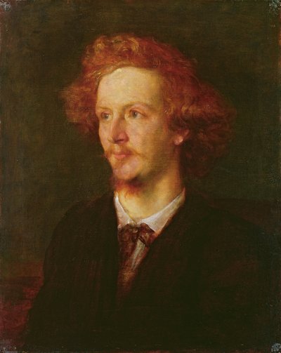 पोर्ट ऑफ अल्जर्न चार्ल्स स्विनबर्न (1837-1909) 1867 द्वारा जॉर्ज फ्रेडरिक वत्स