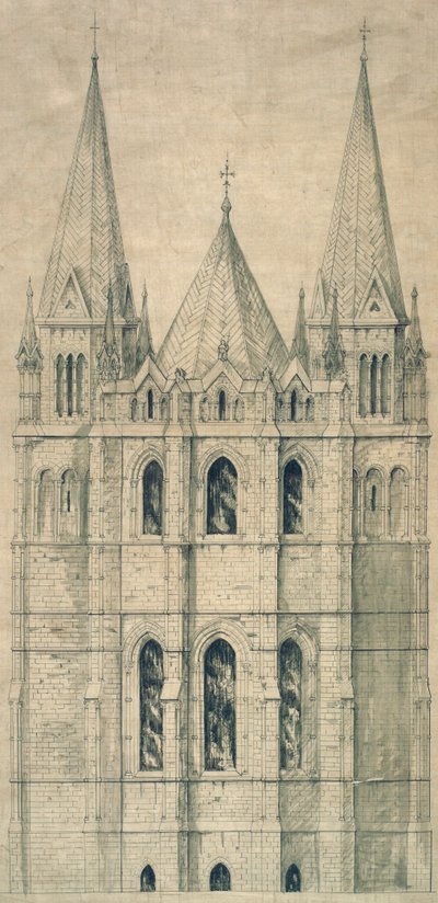 ऊंचाई, c.1860 (कागज) द्वारा जॉर्ज गिल्बर्ट स्कॉट