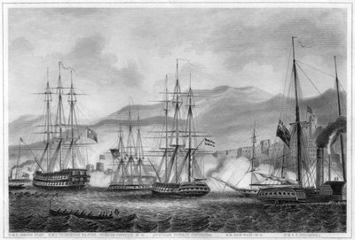 26 सितंबर 1840 c1857 को कमोडोर चार्ल्स नेपियर द्वारा सिडोन पर हमला द्वारा जॉर्ज ग्रेटबैच