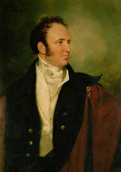 जॉर्ज, ब्रैडफोर्ड का दूसरा अर्ल (1780-1865) (तेल) द्वारा जॉर्ज हैटर