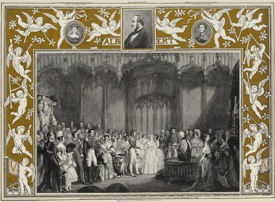 10 फरवरी 1840 को सेंट जेम्स पैलेस में क्वीन विक्टोरिया और सक्स-कोबर्ग और गोथ के राजकुमार अल्बर्ट की शादी द्वारा जॉर्ज हैटर
