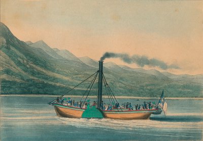 ए ट्रिप अप लोच लोमोंड, 1825। द्वारा जॉर्ज हंट