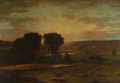 शांति और भरपूर, 1865। द्वारा जॉर्ज इनेस