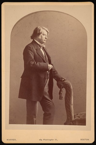चार्ल्स सुमनेर का पोर्ट्रेट 1811-1874, 1872 और 1874 के बीच। द्वारा जॉर्ज के वारेन