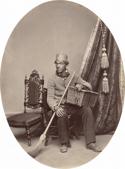 पोर्ट्रेट ऑफ़ ए मैन [रेक्टो], सी। 1862-1864। द्वारा जॉर्ज के वारेन