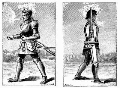 जॉर्ज मूरेस स्टीम मैन, 1893 द्वारा जॉर्ज मूर
