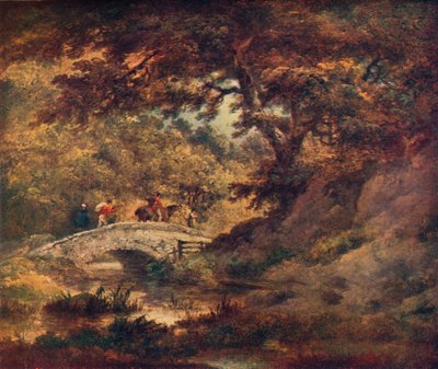 ए वुडलैंड सीन, c1795 द्वारा जॉर्ज मोरलैंड