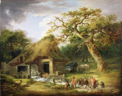 द ओल्ड वाटर मिल द्वारा जॉर्ज मोरलैंड