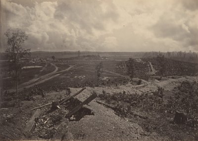 रेसाका का बैटल ग्राउंड, जॉर्जिया नंबर 4, 1860। द्वारा जॉर्ज एन। बरनार्ड
