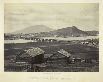 उत्तर से चट्टानूगा, 1864। द्वारा जॉर्ज एन। बरनार्ड