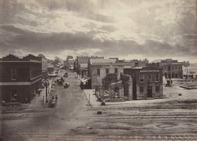 अटलांटा शहर, जॉर्जिया नंबर 2, 1866। द्वारा जॉर्ज एन। बरनार्ड