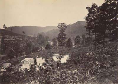 रेकून रेंज में दर्रा, व्हाइटसाइड नंबर 2, 1860। द्वारा जॉर्ज एन। बरनार्ड