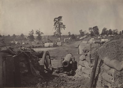 अटलांटा, जॉर्जिया नंबर 3, 1860 के सामने विद्रोही काम करता है। द्वारा जॉर्ज एन। बरनार्ड