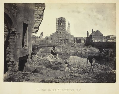 चार्ल्सटन, एससी, 186566 में खंडहर। द्वारा जॉर्ज एन। बरनार्ड