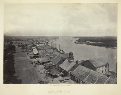 सवाना, जीए, नंबर 1, 1866। द्वारा जॉर्ज एन। बरनार्ड