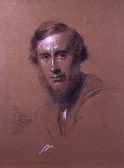 जॉन टिंडल (1820-93) 1864 (क्रेयॉन) द्वारा जॉर्ज रिचमंड