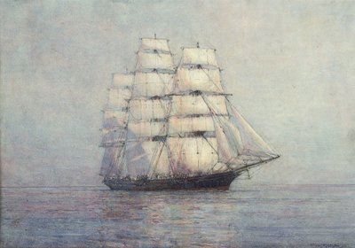 चाय क्लिपर Cutty Sark द्वारा जॉर्ज रॉबिन्सन