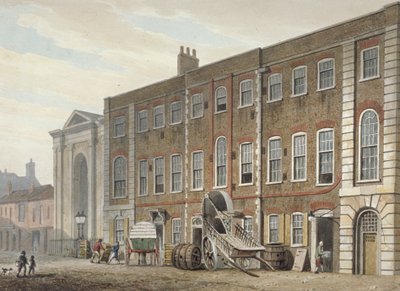 पुर्तगाल स्ट्रीट, वेस्टमिंस्टर, लंदन, 1811 द्वारा जॉर्ज शेफर्ड