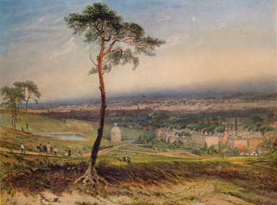 लंदन, हैम्पस्टेड, 1834 से द्वारा जॉर्ज सिडनी शेफर्ड