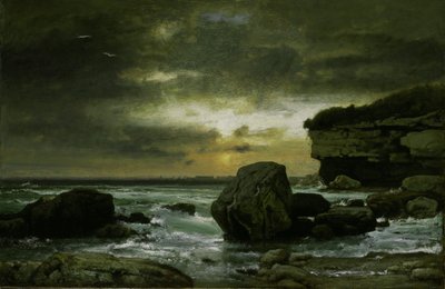 ए मरीन, c.1874-75 द्वारा जॉर्ज Snr। Inness