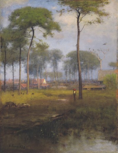 अर्ली मॉर्निंग, टारपोन स्प्रिंग्स, 1892 द्वारा जॉर्ज Snr। Inness