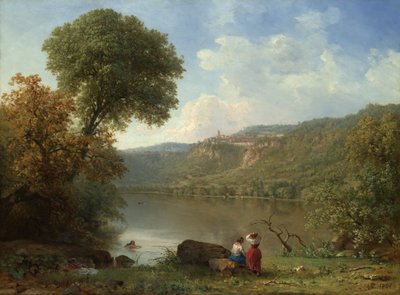 नेमी झील, 1857 द्वारा जॉर्ज Snr। Inness