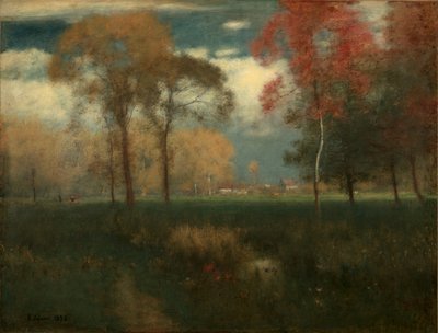 सनी शरद दिवस, 1892 द्वारा जॉर्ज Snr। Inness