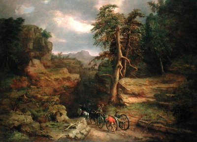 1776 के उदास दिन (कैनवास पर तेल) द्वारा जॉर्ज Snr। Inness