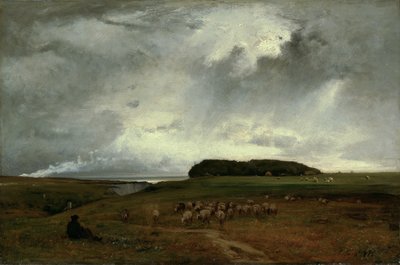 द स्टॉर्म, 1876 द्वारा जॉर्ज Snr। Inness