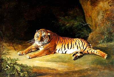 टाइगर (कैनवास पर तेल) द्वारा जॉर्ज स्टब्स