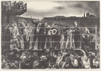 1921 में जॉर्जेस कारपेंटियर का परिचय। द्वारा जॉर्ज वेस्ले बेलोज़